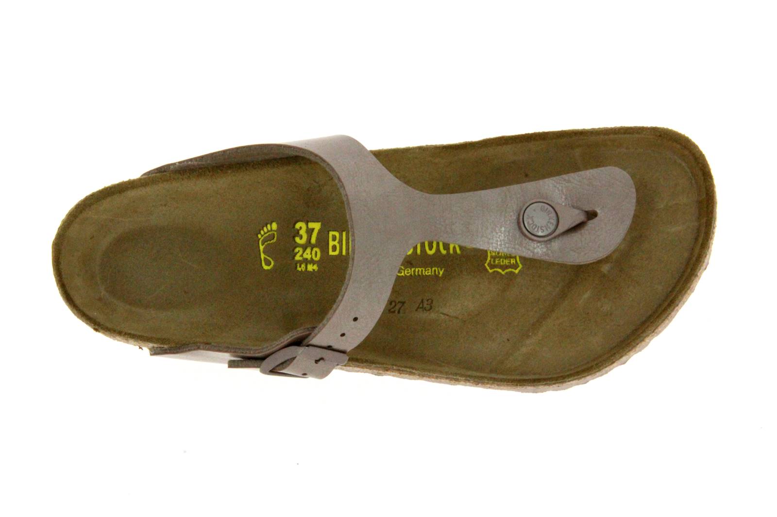 Birkenstock Pantolette GIZEH NORMAL BIRKO-FLOR GRACEFUL HAZEL (36)