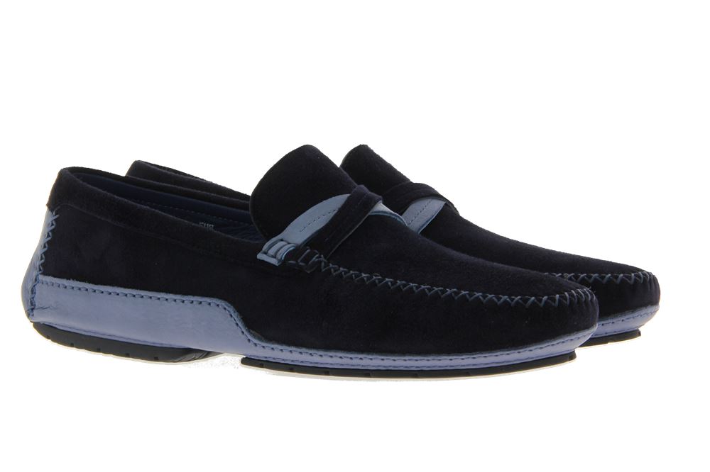 Moreschi Mokassin BAVIERA BLU SCURO (41½)