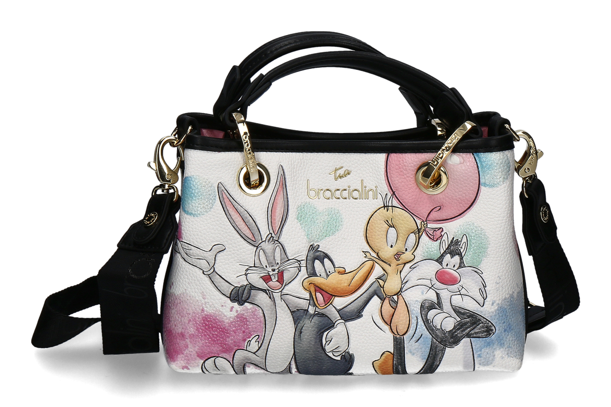 Braccialini Handtasche LOONEY TUNES- mehrfarbig/ multicolor