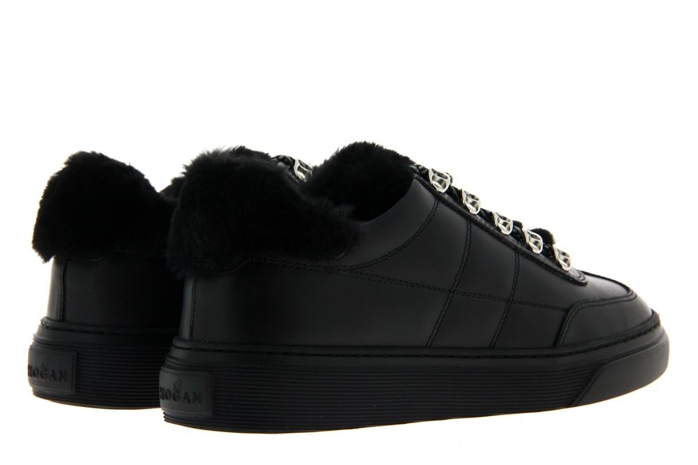 Hogan Sneaker ALLACCIATO BASSO H STITCHING NERO (40)