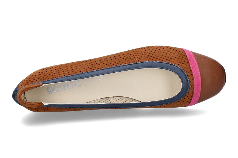 Mania Ballerina CAMOSCIO LION 637 MARINE (40½) Mania Ballerina CAMOSCIO LION 637 MARINE (40½)