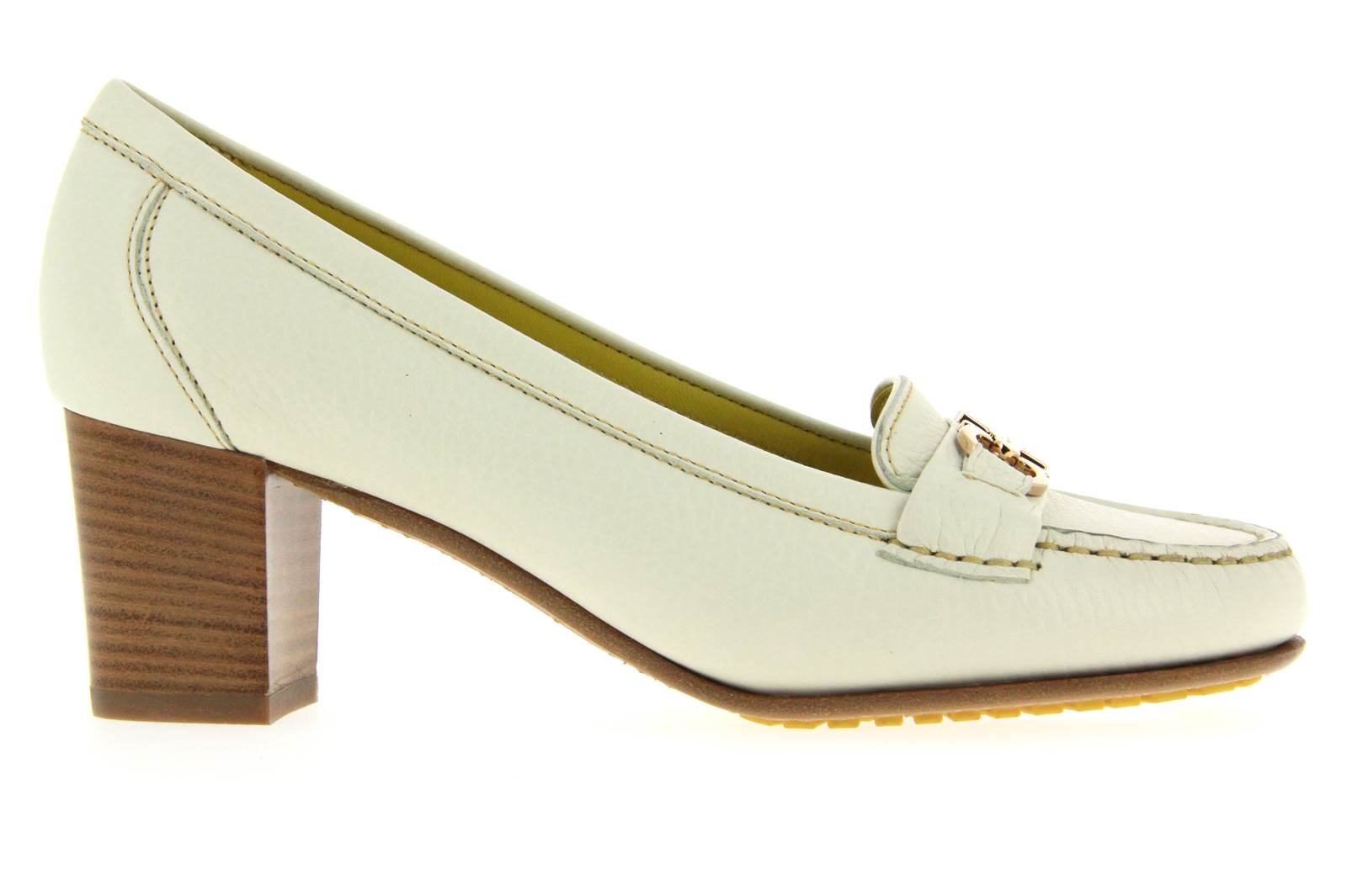 Salvatore Ferragamo Trotteur SIMBA PORCELLANA CALF-38½