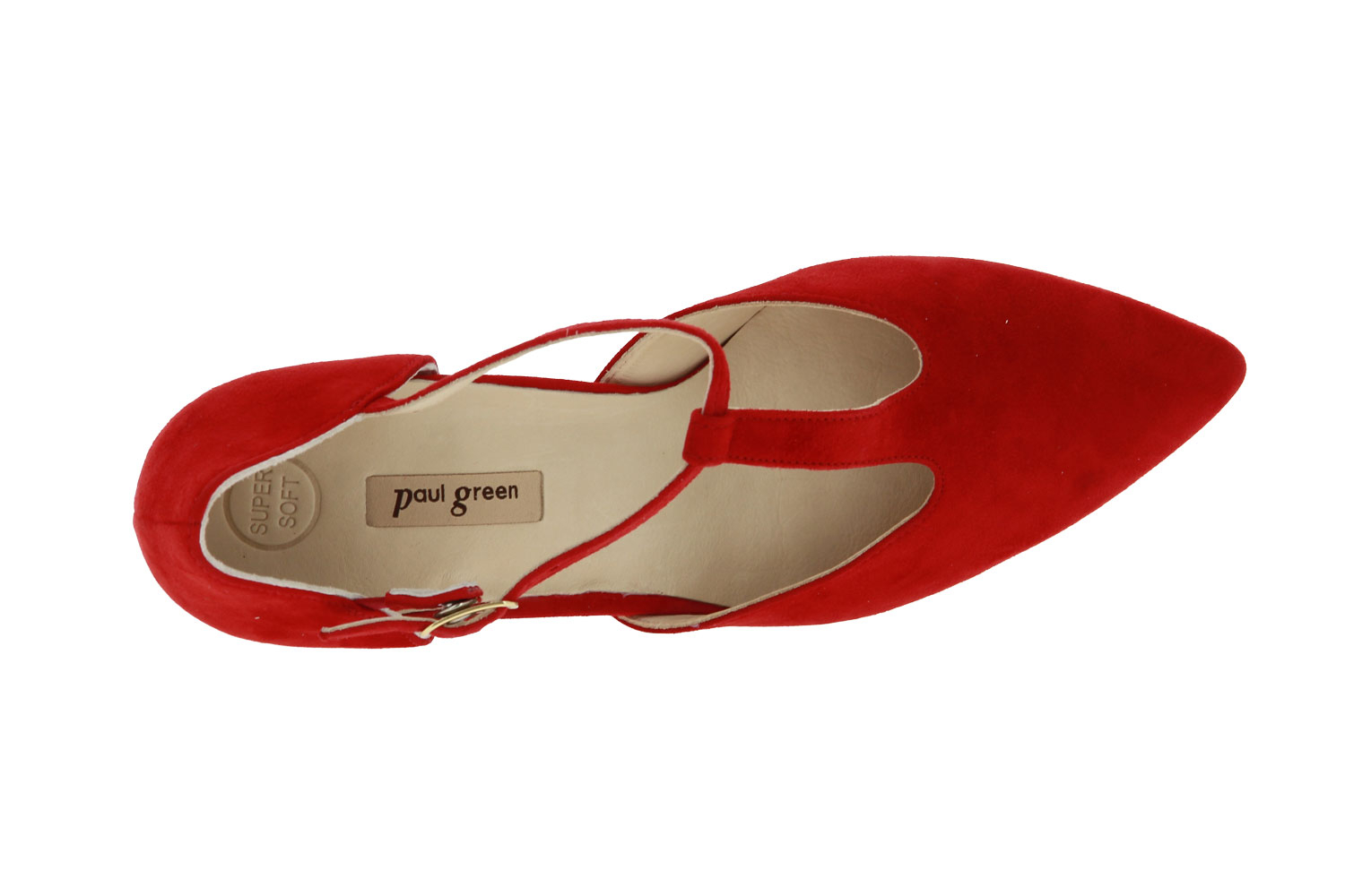 Paul Green Sandalette SAMTZIEGE RED (37 )