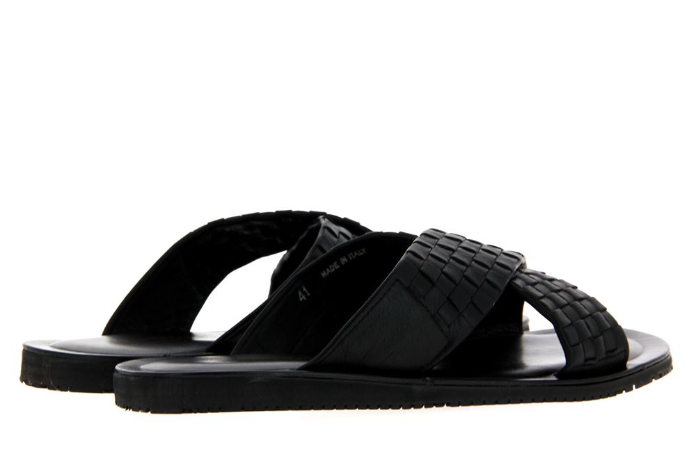 Emozioni Pantolette LEATHER BLACK M5728 (44) Emozioni Pantolette LEATHER BLACK M5728 (44)