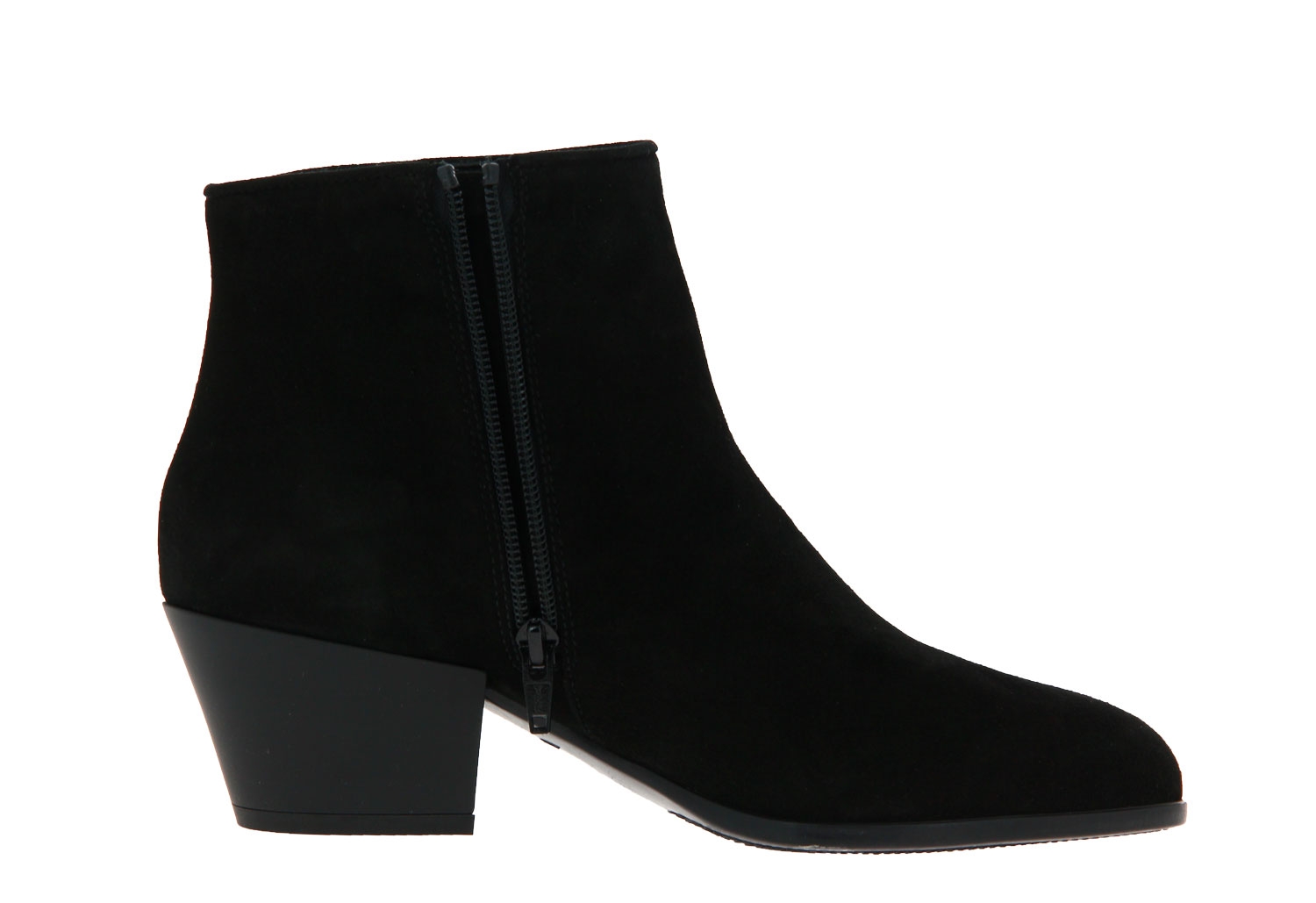 Hogan Stiefelette ZIP CAMOSCIO NERO (41)