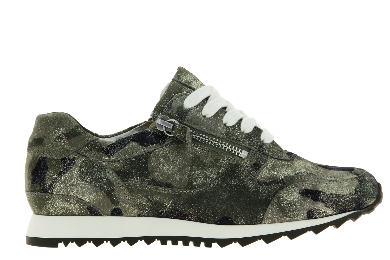 Hassia Sneaker BARCELONA H-WEITE CAMOUFLAGE KHAKI (35½)