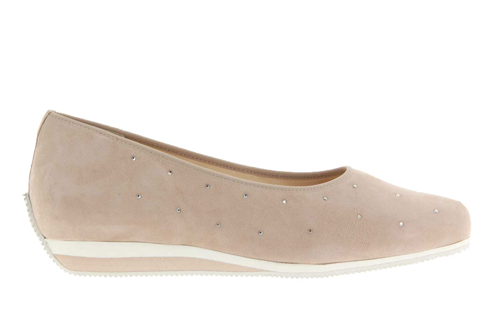 Hassia Slipper SANREMO WEITE-H SAMTZIEGE PUDER (37½)