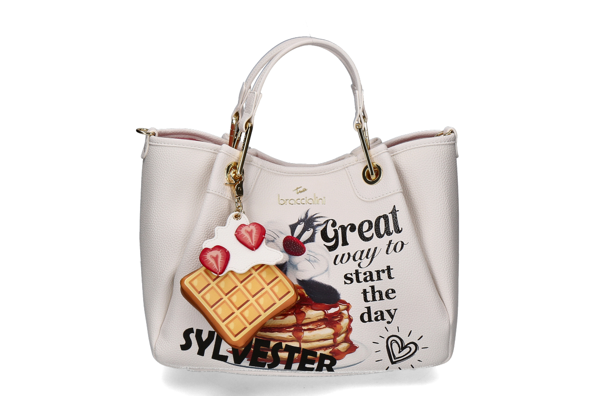 Braccialini Handtasche AMY SYLVESTER- white/ weiss