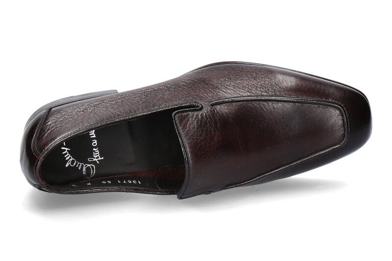Santoni Slipper LEAHTER DARK BROWN (44) Santoni Slipper LEAHTER DARK BROWN (44)