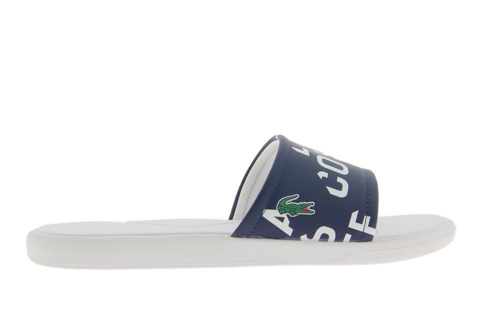 Lacoste Pantolette SLIDE NAVY SYNTHETIC (46)