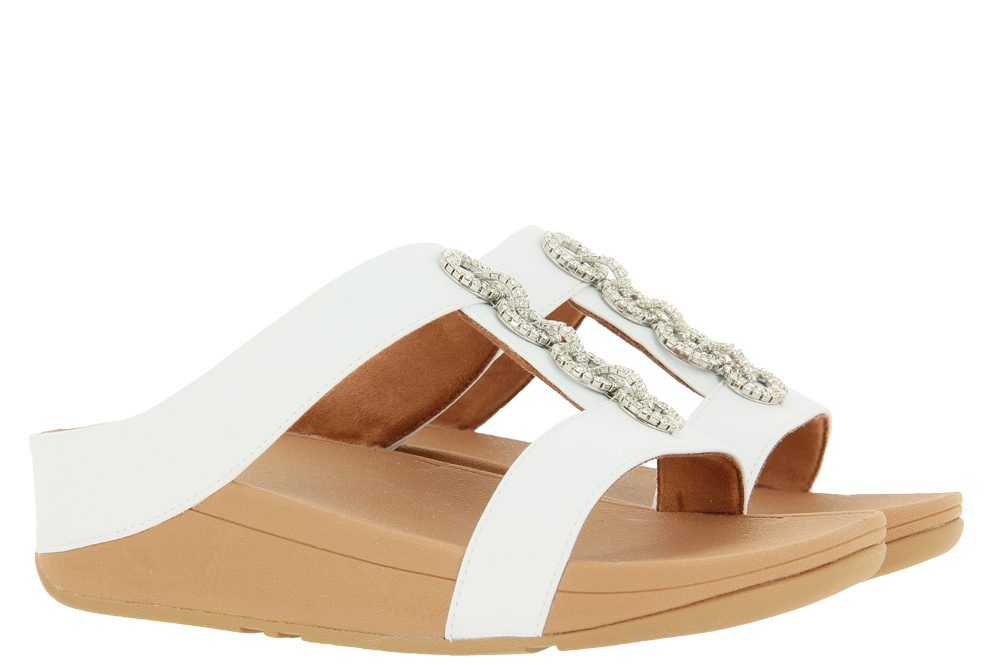 Fitflop Pantolette FINO SPARKLES URBAN WHITE