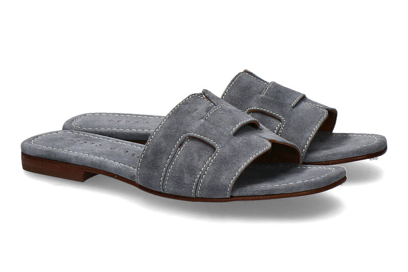 Pedro Miralles Pantolette VELOUR SKY