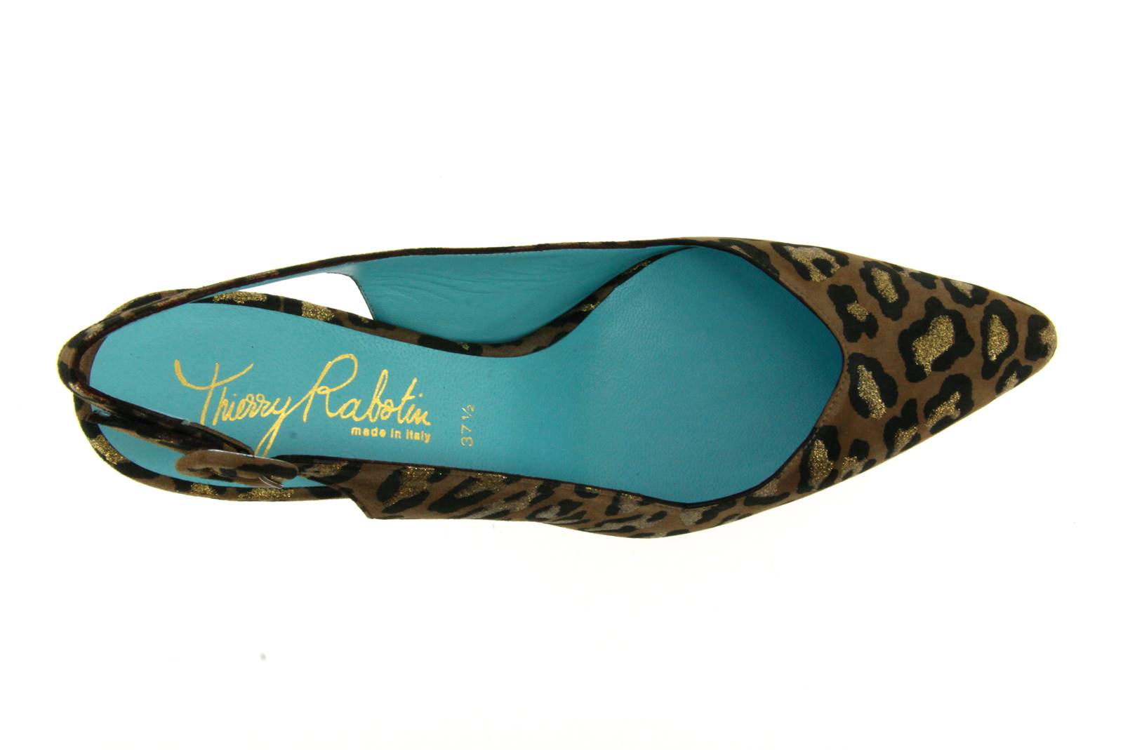 Thierry Rabotin Slingpumps MANIE NUBA OLIVE BROWN (38) Thierry Rabotin Slingpumps MANIE NUBA OLIVE BROWN (38)