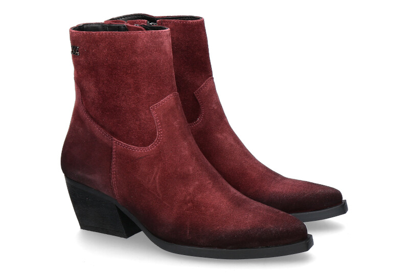 Lazamani Western-Bootie 85.632 BORDO- weinrot