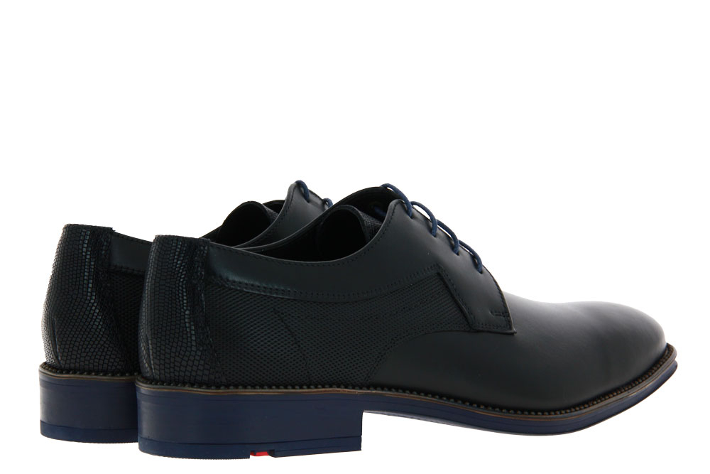 Lloyd Schnürer GENF SMART CALF SCHWARZ BLUE (43)