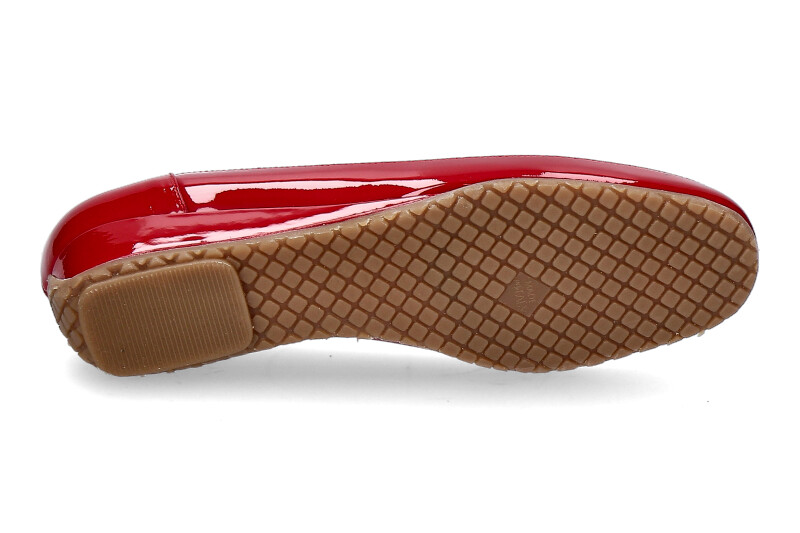 Bagnoli Slipper VERNICE ROSSO NAPPA ROSSO (41)