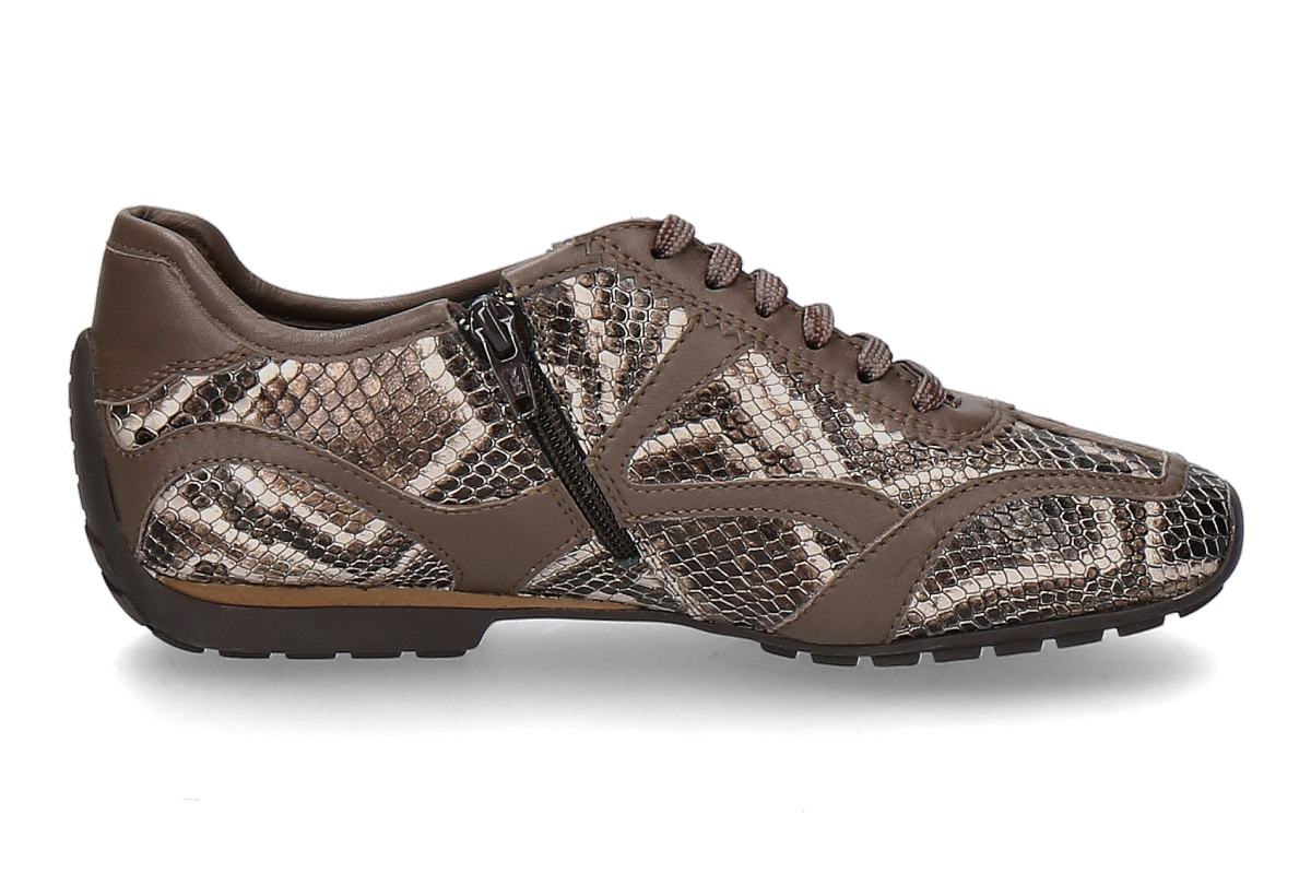 Mania Sneaker gefüttert PITONE PRINT- taupe_222900300_6