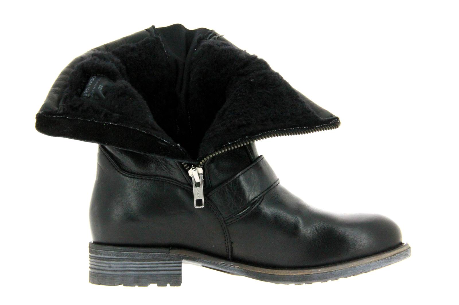 Nobrand Stiefelette gefüttert FISHERIS BLACK (37 )