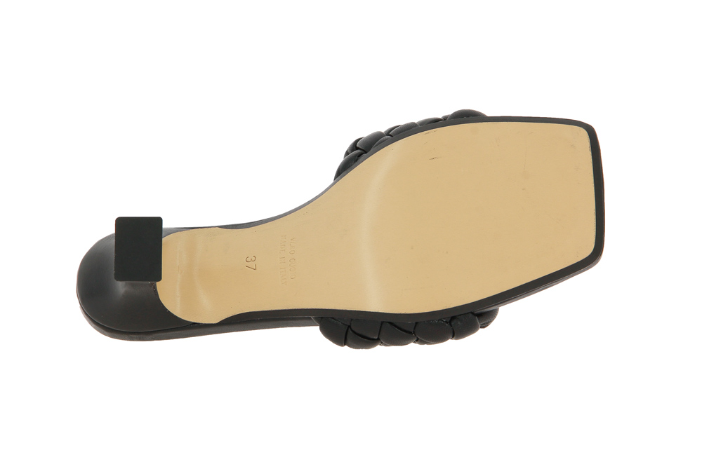 Bianca Di Pantolette FONDO CUOIO NAPPA NERO 591 JE7353