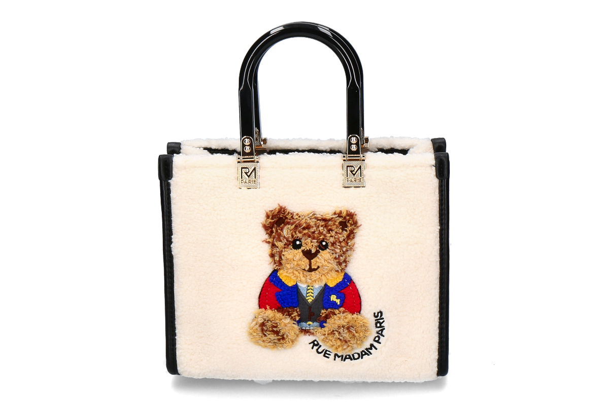 Rue Madam Umhängetasche- MARVIN MINI TOTE WINTER- butter