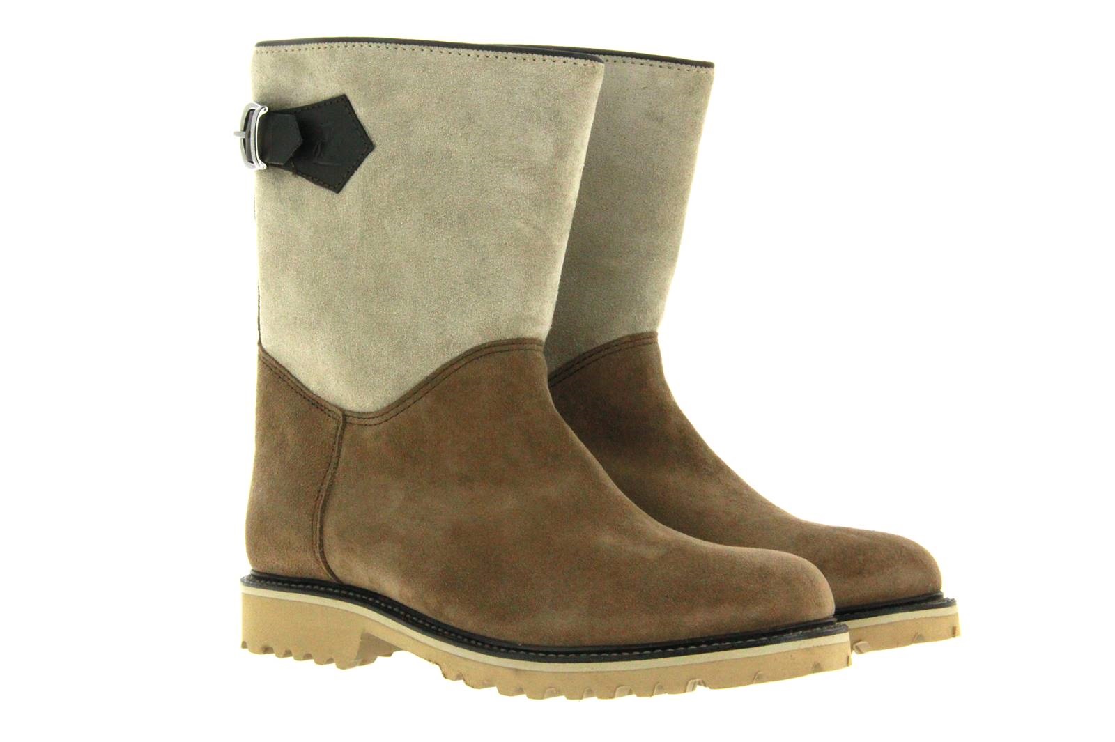 Ludwig Reiter Stiefel gefüttert SENNERIN VELOUR TABAC (36)