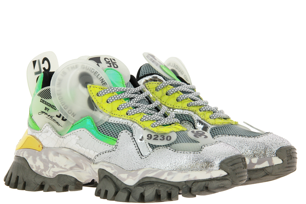 CLJD-Sneaker-6F033-0130-Silver-Yellow-232600011-0002