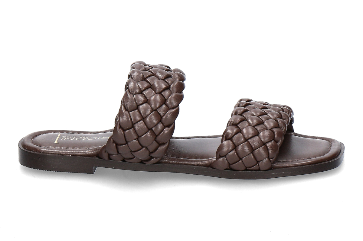 Corridoni 1 Milano Damen- Pantolette 4014- chocolate/ braun