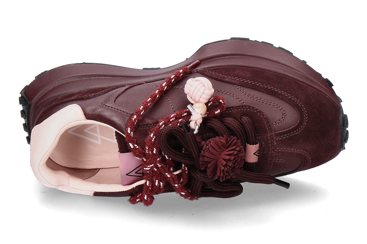 Elena Iachi Damen- Sneaker SPACE EE60- wine_263500008_5