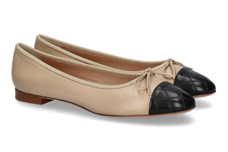 Unützer Ballerina CAPRETTO BEIGE NERO (40)