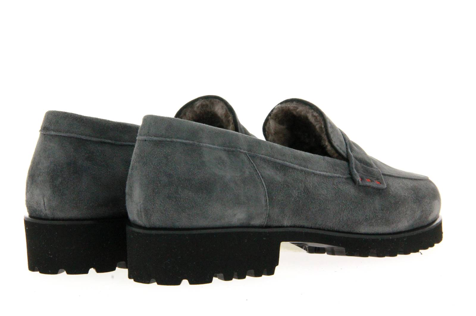 Pas de rouge Slipper gefüttert MARTA CAMOSCIO ASH (40)