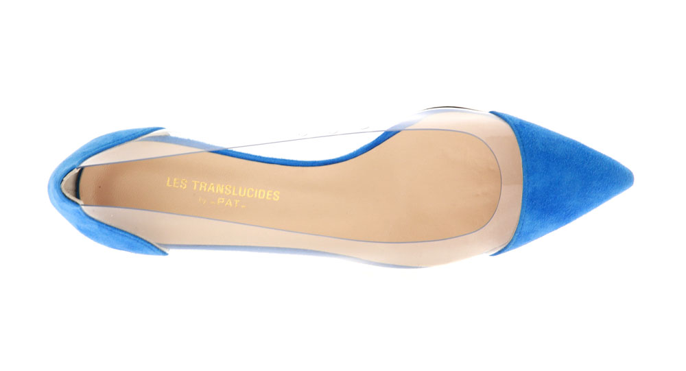 Les Translucides by PAT Pumps ALASSIO CAMOSICO AZZURO LARA (39½)