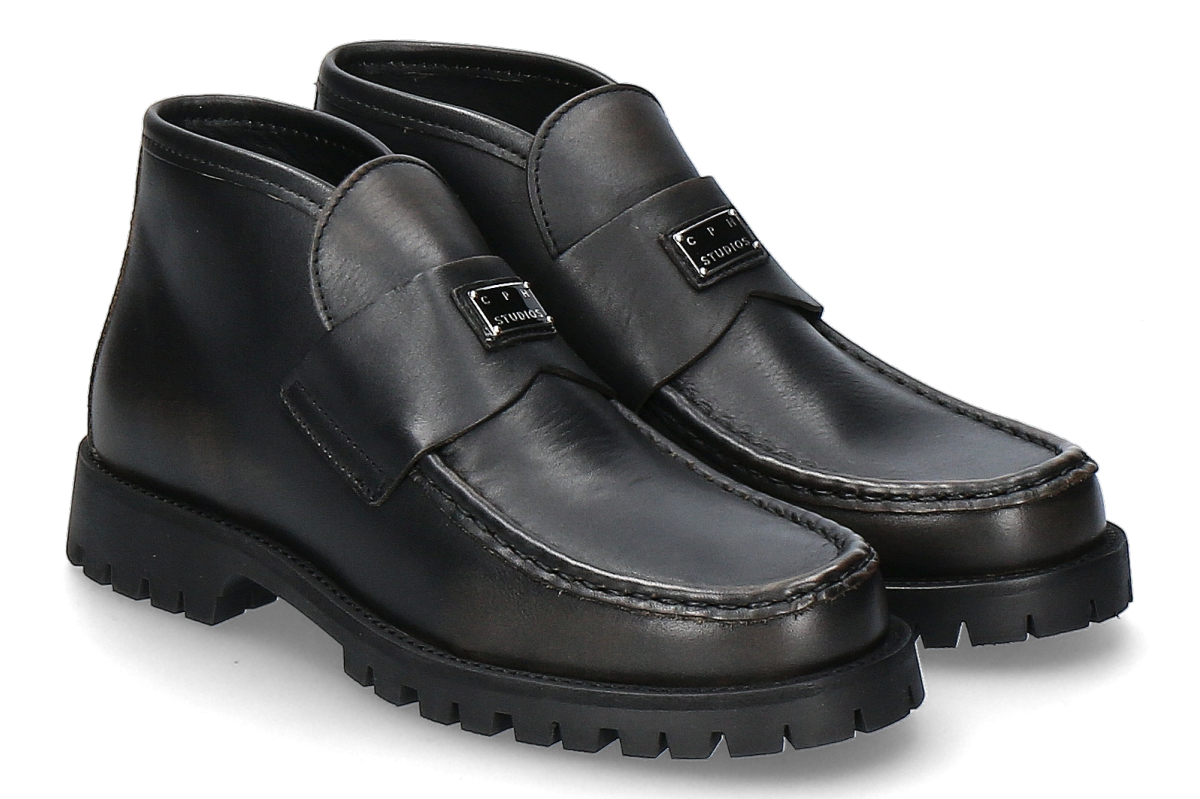 Copenhagen Studios Damen- Bootie CPH846 VINTAGE LEATHER- black/ schwarz