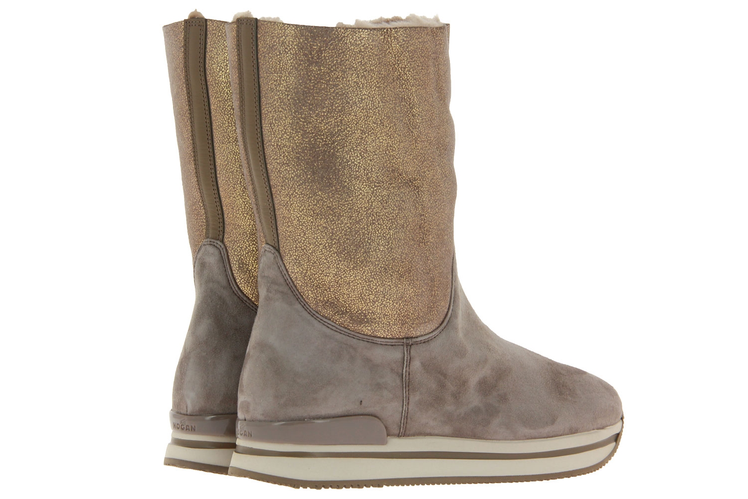 Hogan Stiefelette gefüttert NEW WINTER MONTONE PALUDE (38)