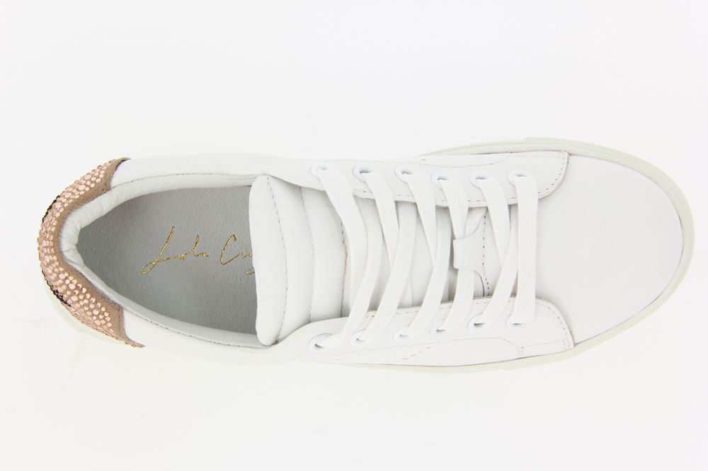 Lola Cruz Sneaker SMILEY WHITE NUDE (39)