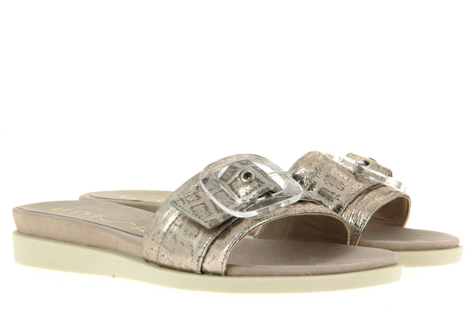 Unisa Pantolette ALAN SILVER COCO ANTIC (39)