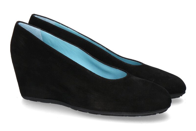 Thierry Rabotin Keilpumps DACIO CAMOSCIO NERO (39½) Thierry Rabotin Keilpumps DACIO CAMOSCIO NERO (39½)
