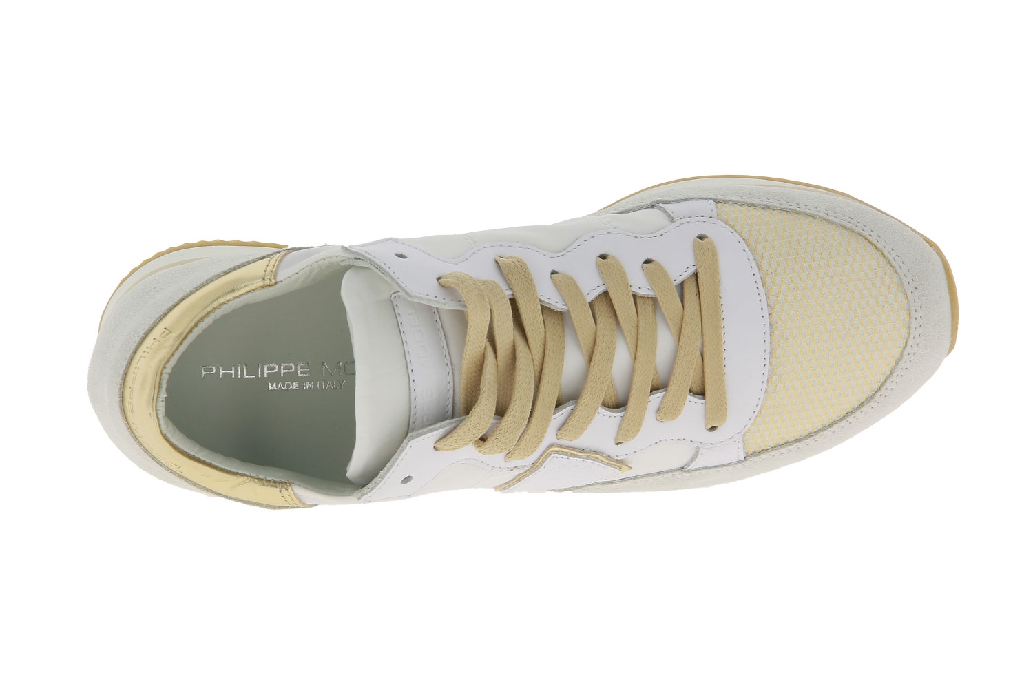 Philippe Model Sneaker TROPEZ HIGHER MONDIAL BLANC PLATINO (38)