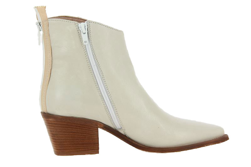 Donna Carolina Stiefelette TEXAS BIANCO (37 )