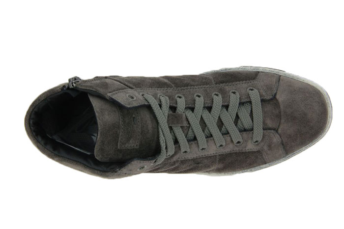 Santoni Sneaker VELOURSLEDER GRAU (42)