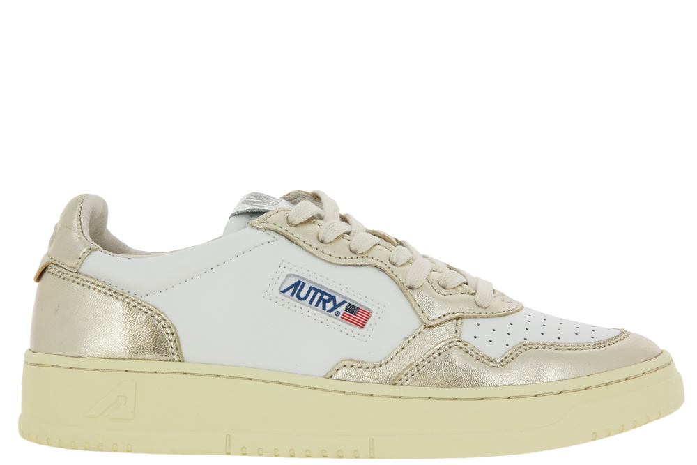 Autry Sneaker LOW WOMAN LEATHER PLATINUM