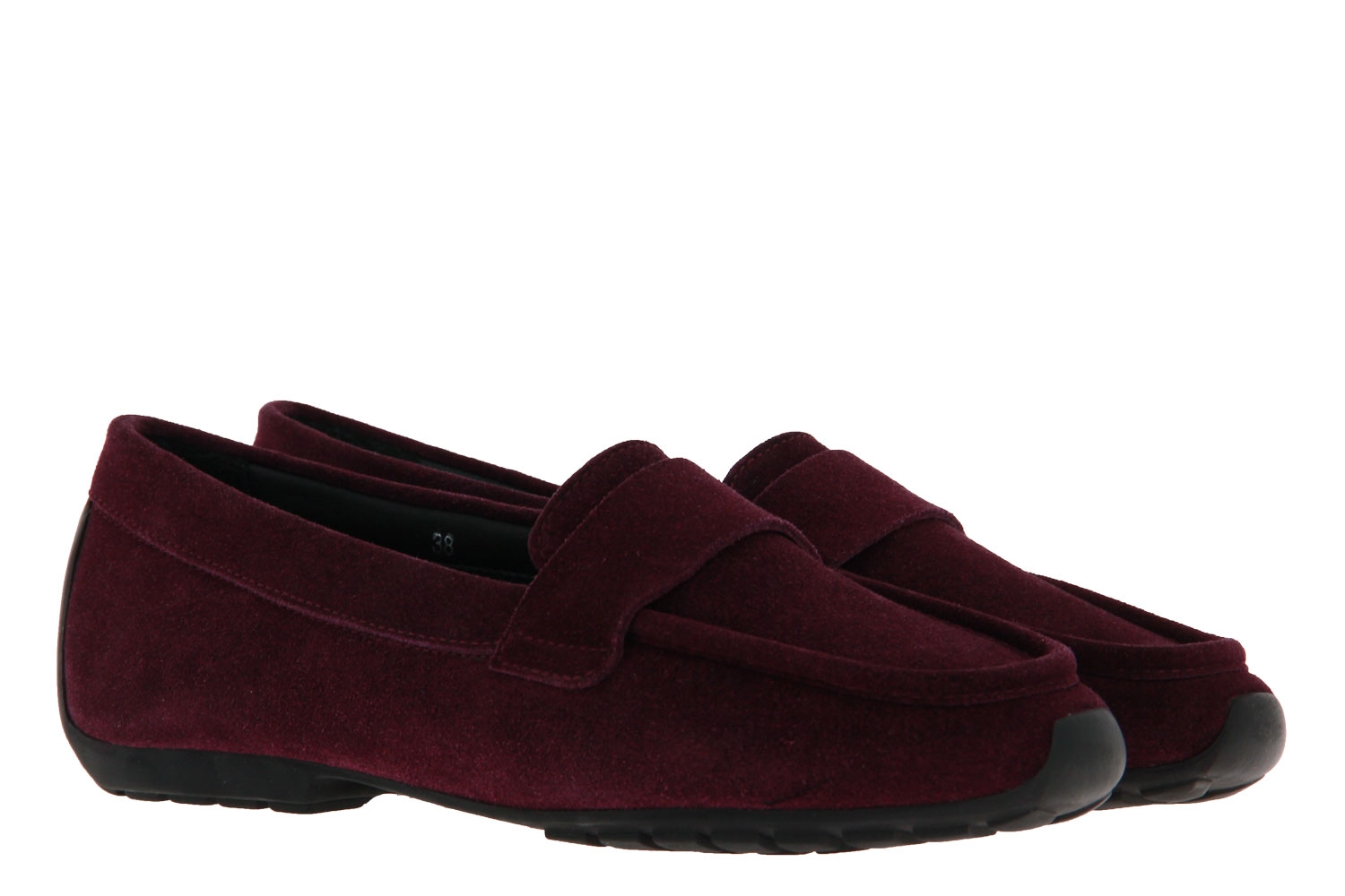 Mania Slipper gefüttert CAMOSCIO BORDO (38)