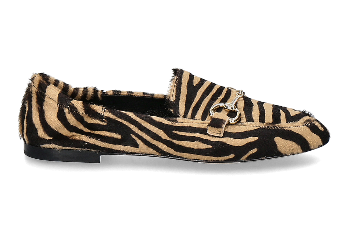 Pomme d'Or Loafer GIORGIA ZEBRA- cappuccino/ mehrfarbig
