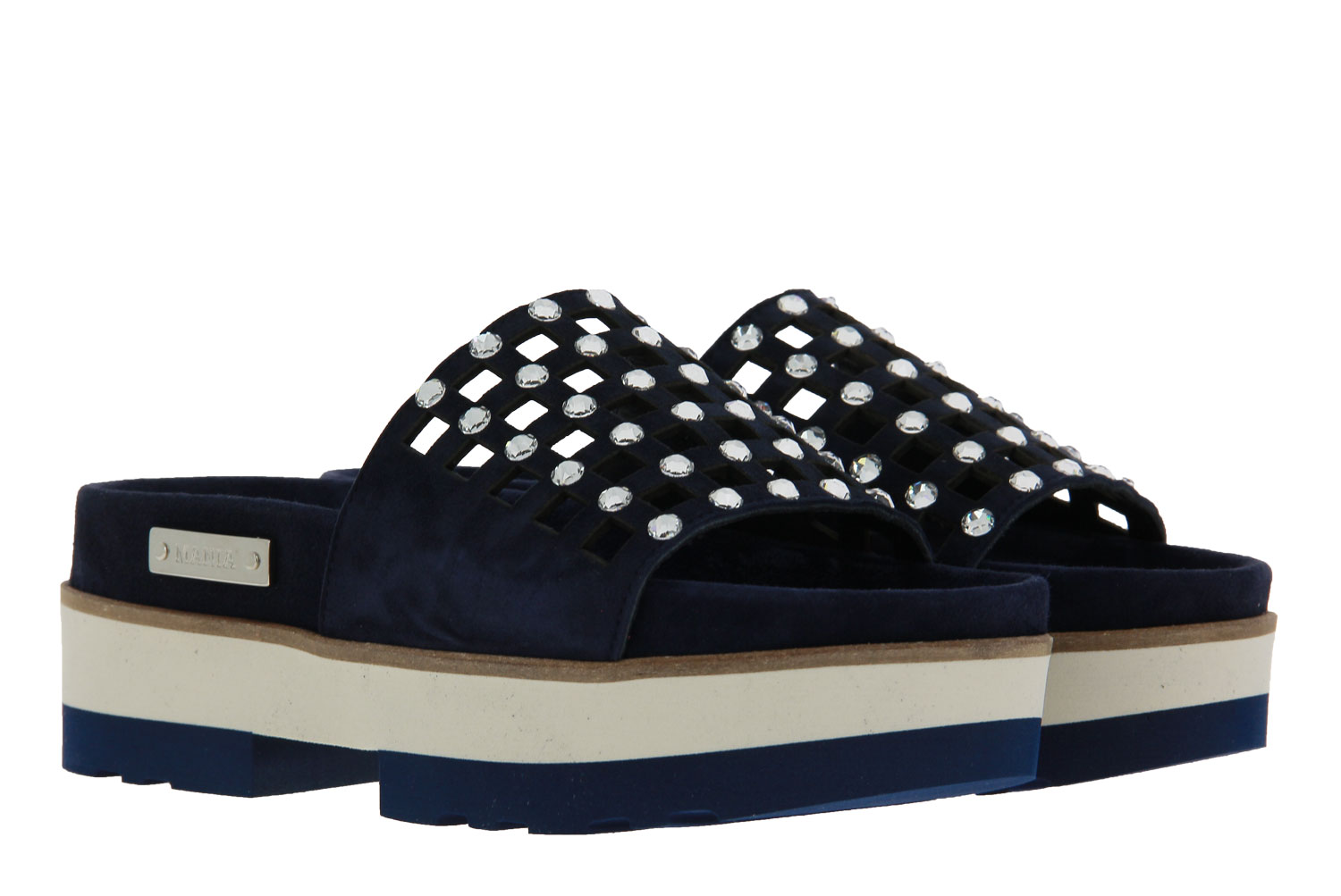 Mania Pantolette CALI ANTE NAVY (38)