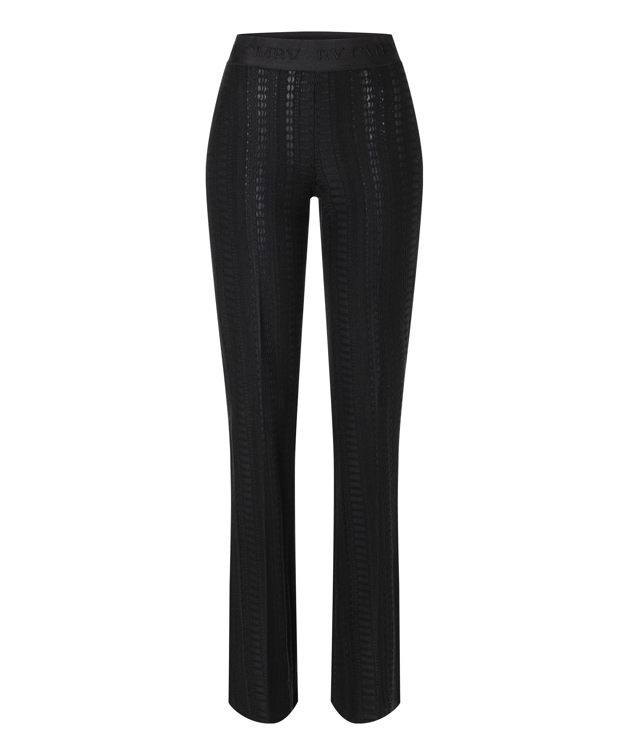 Cambio Hose FLOWER SCHWARZ CROCHET