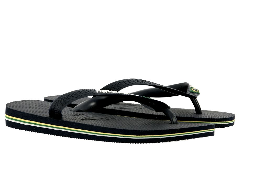 Havaianas Zehenstegsandale MEN BRASIL LOGO BLACK (41-42)