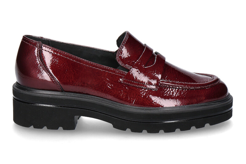 Paul Green Slipper SPORTLACK- wine/weinrot