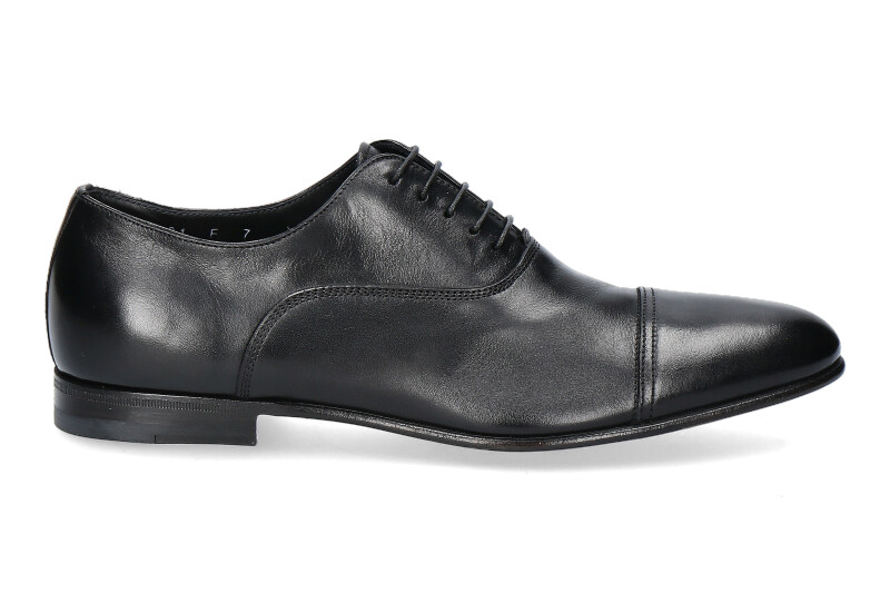 Santoni Schnürer NAPPA NERO (43)