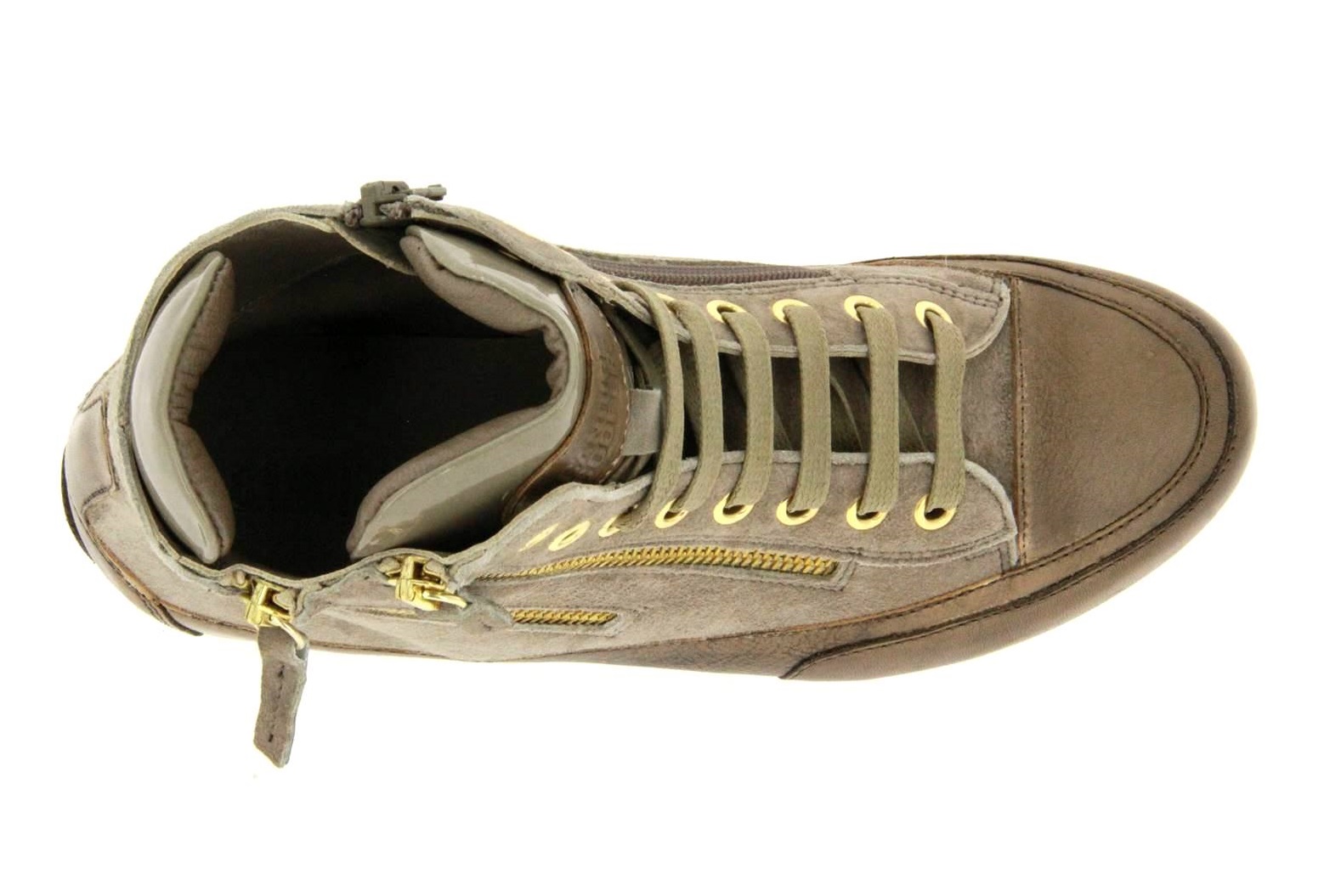 Candice Cooper Sneaker LUCIA CAMOSCIO FUMO SPONGY BEIGE (37 )