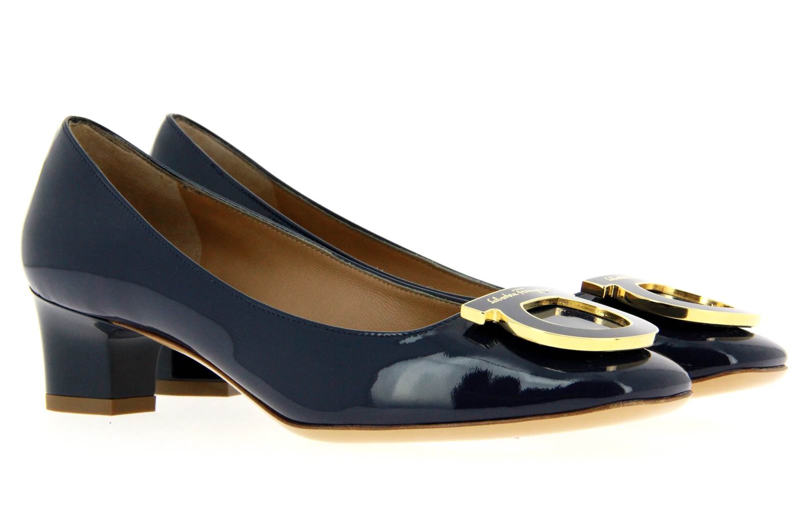 Salvatore Ferragamo Pumps SANNA VERNICE BLU-35½