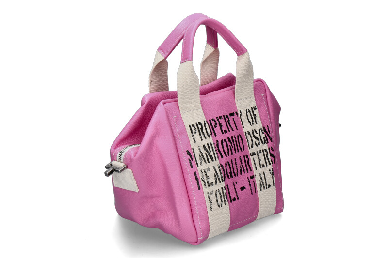 Manikomio Design Tasche ICON 24 LEATHER- pink